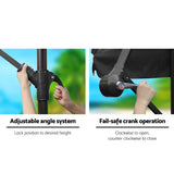 Instahut 3m Outdoor Umbrella Cantilever Garden Beach Patio Heavy Duty Shade Parasol