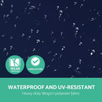 Instahut 3m Outdoor Umbrella Cantilever Garden Beach Patio Heavy Duty Shade Parasol