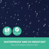 Instahut 3m Outdoor Umbrella Cantilever Garden Beach Patio Heavy Duty Shade Parasol