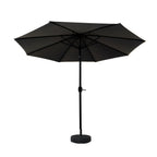 Instahut Outdoor Umbrella with Base Pole Stand Garden Sun Patio Tilt UV Protection