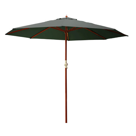 Instahut 3m Outdoor Umbrella Pole Umbrellas Beach Garden Sun Stand Patio