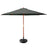 Instahut Outdoor Umbrella with Base Pole for Garden, Deck and Patio Sun Stand