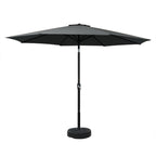 Instahut Outdoor Umbrella Base Beach Pole Garden Tilt Sun Patio UV Canopy