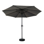 Instahut Outdoor Umbrella Base Beach Pole Garden Tilt Sun Patio UV Canopy