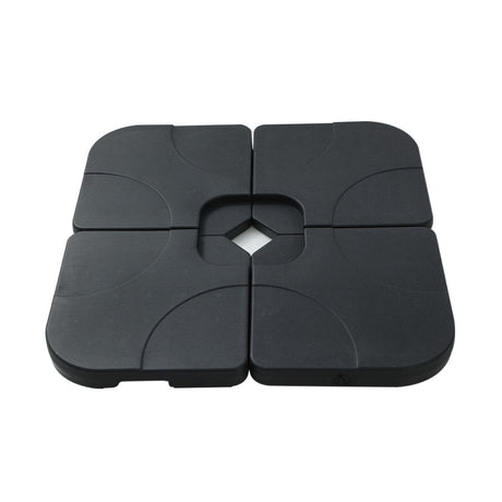 Instahut Outdoor Umbrella Canopy w/Base Cantilever Beach Roma 360 Degree Tilt