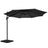 Instahut Outdoor Umbrella Canopy w/Base Cantilever Beach Roma 360 Degree Tilt