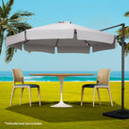 Instahut 3m Outdoor Umbrella Cantilever 360 Degree Tilt Beach Roma Parasol