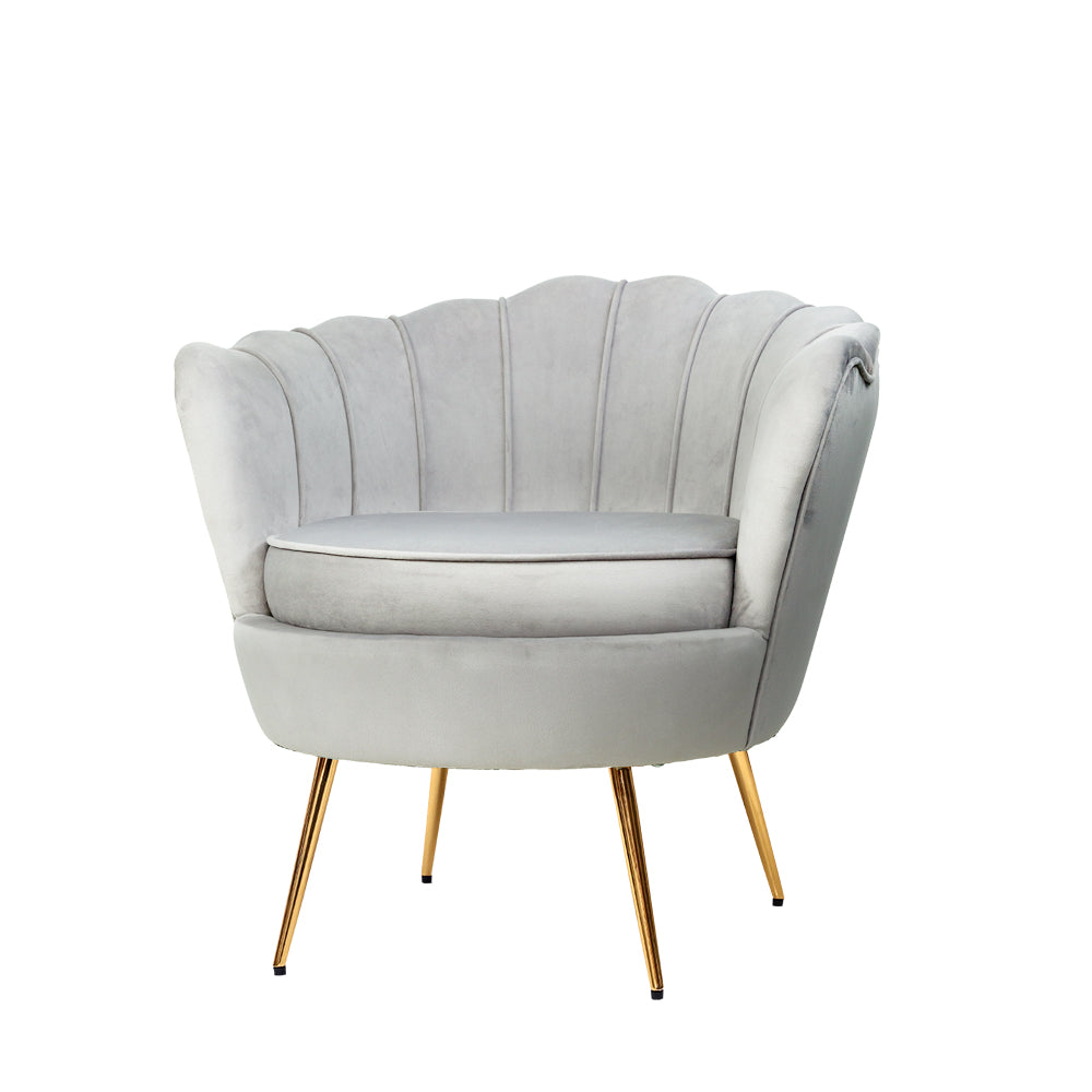 Velvet Callista Armchair by Artiss - Timeless Elegance in Various Colors