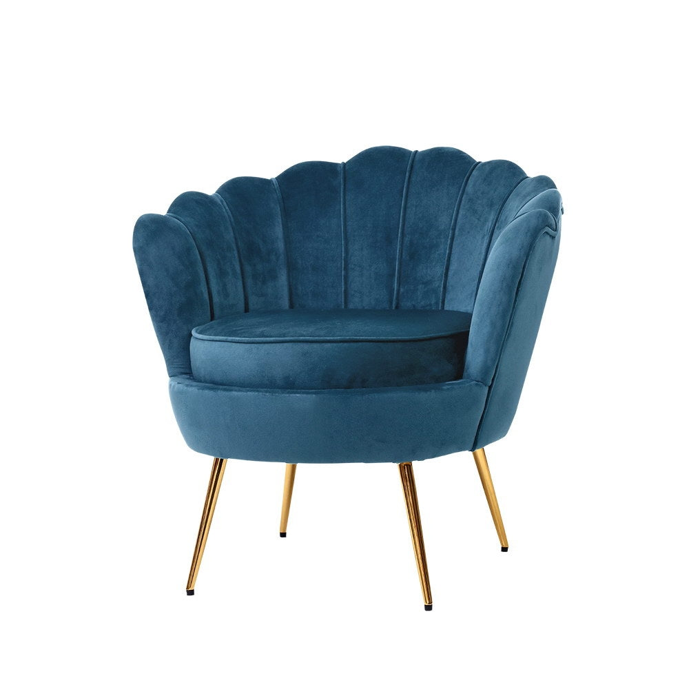 Velvet Callista Armchair by Artiss - Timeless Elegance in Various Colors