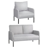 Artiss Kane 4-Seater Armchair Sofa Set