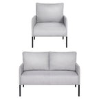 Artiss Kane 4-Seater Armchair Sofa Set