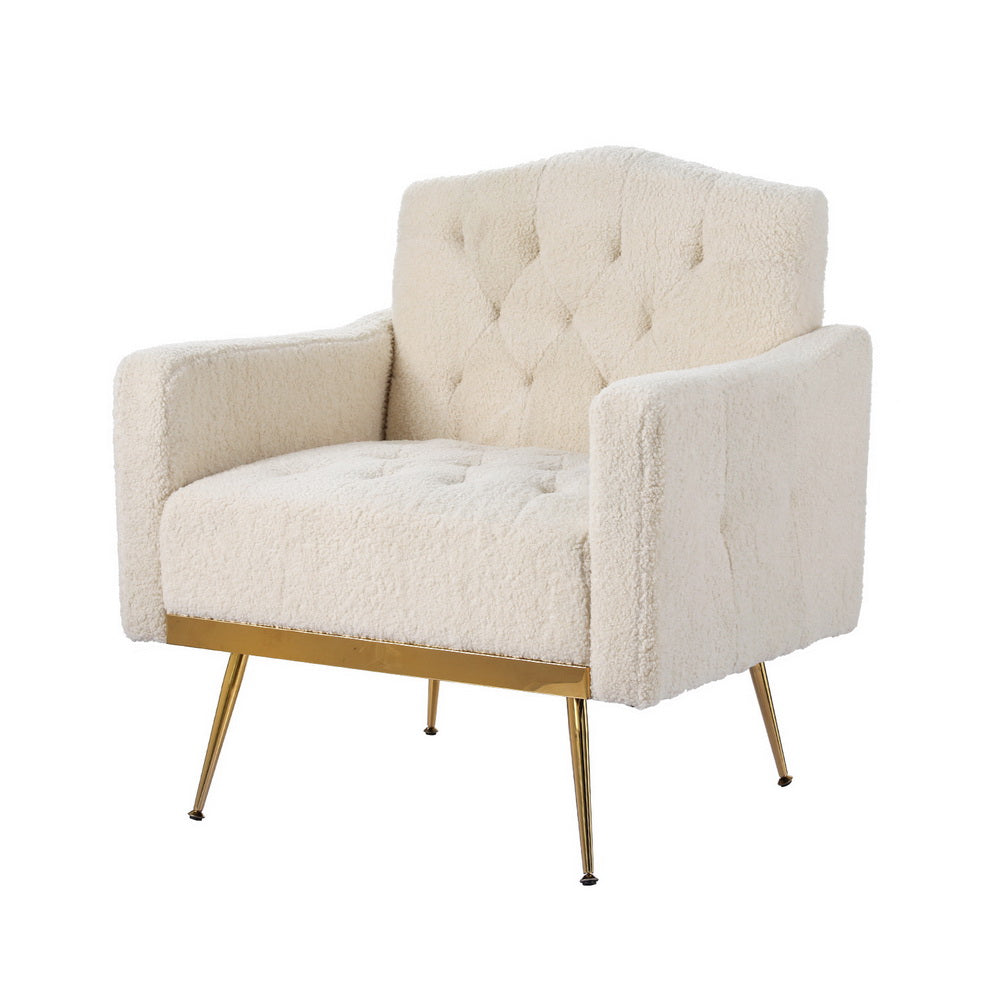Artiss Nicole Boucle Armchair in Beige