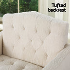 Artiss Nicole Boucle Armchair in Beige