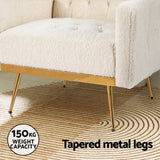 Artiss Nicole Boucle Armchair in Beige