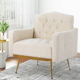 Artiss Nicole Boucle Armchair in Beige