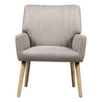 Artiss Sebastini Beige Fabric Armchair