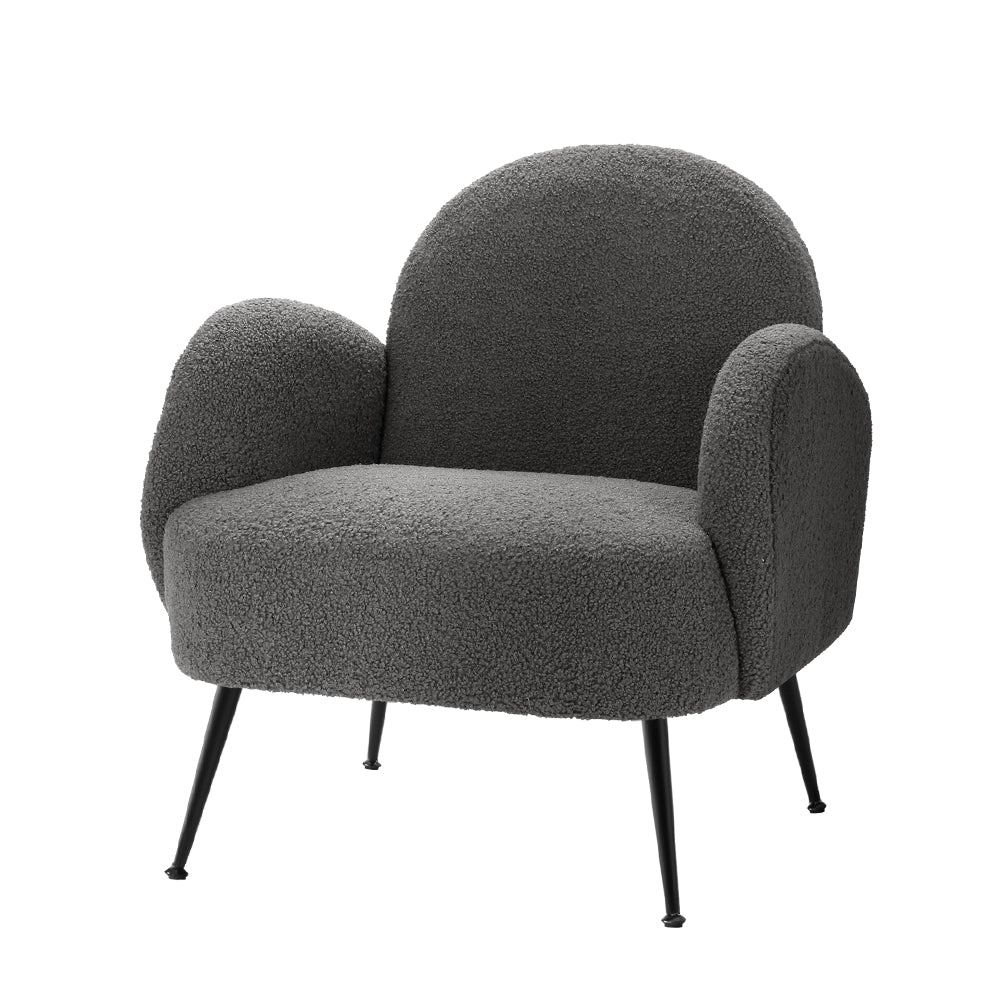 Artiss Hanes Boucle Armchair - Luxurious Comfort in Various Colors