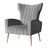 Artiss Velvet Kate Armchair - Elegant Design in Grey