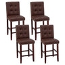 Artiss Ergonomic Wooden Bar Stools Set of 4