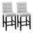 Artiss Ergonomic Tufted Bar Stools Set of 2