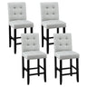 Artiss Ergonomic Wooden Bar Stools Set of 4
