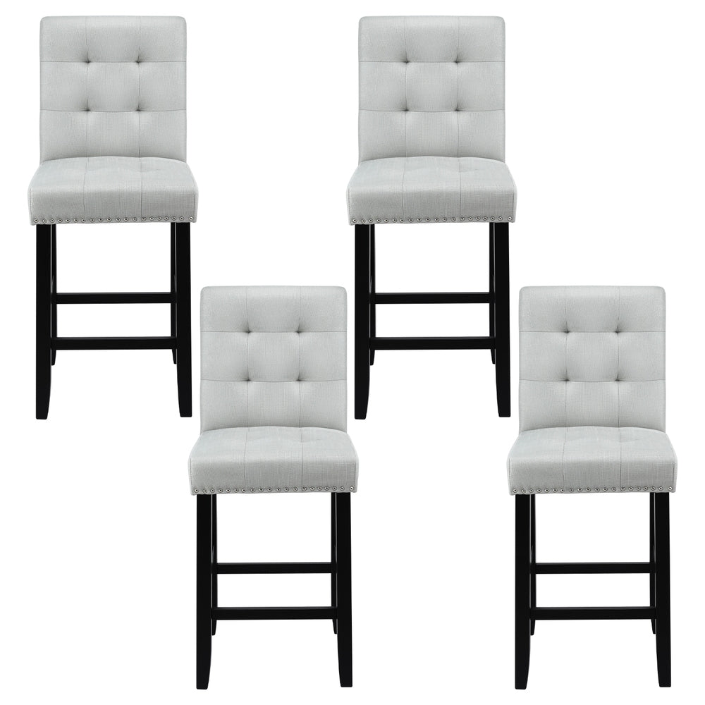 Artiss Ergonomic Wooden Bar Stools Set of 4