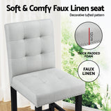 Artiss Ergonomic Wooden Bar Stools Set of 4