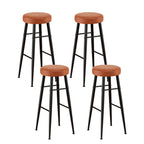 Artiss Set of 4 Round Bar Stools