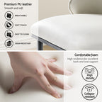 Artiss Beige and Black Dining Chairs Set