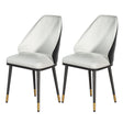 Artiss Beige and Black Dining Chairs Set