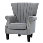 Artiss Andrew Wingback Armchair in Grey