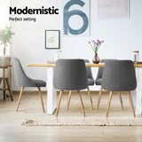 Set of 4 Retro-Modern Dining Chairs