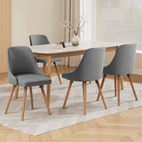 Set of 4 Retro-Modern Dining Chairs