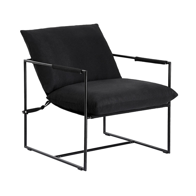 Artiss Accent Sling Armchair – Modern Comfort in Black