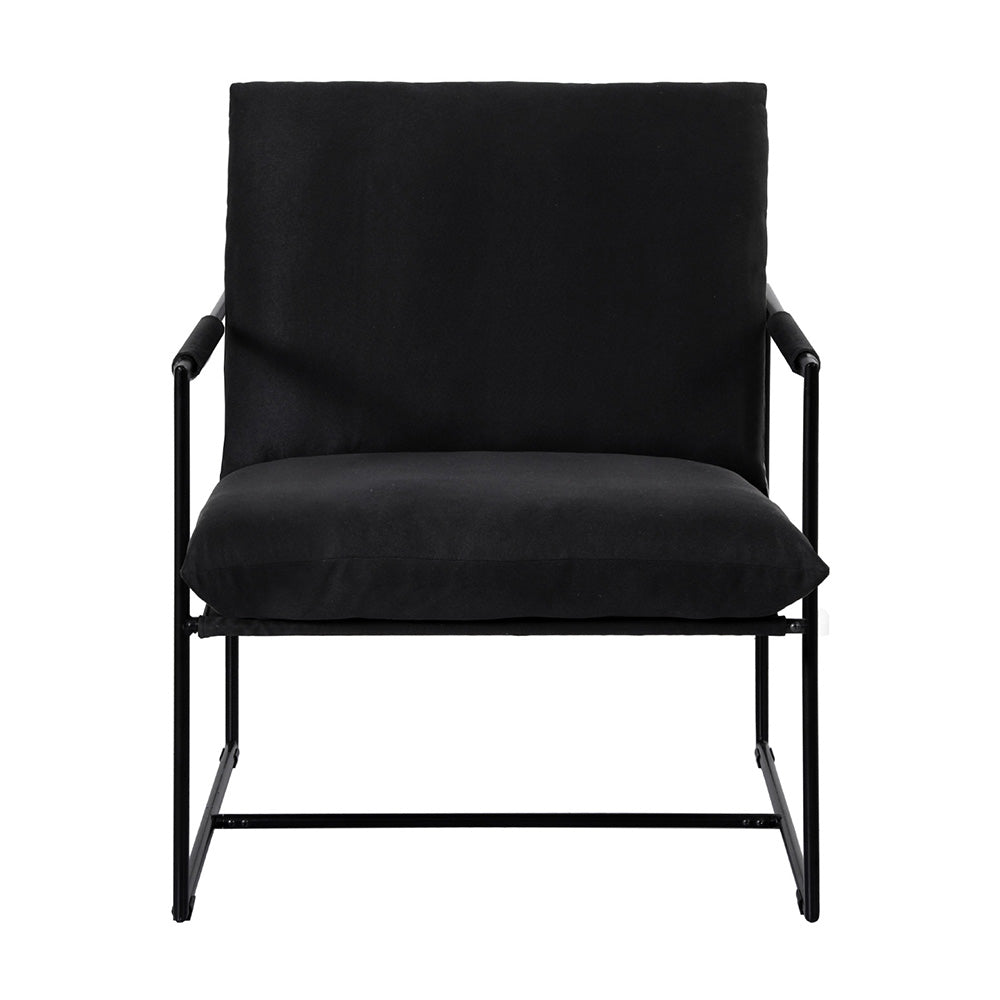 Artiss Accent Sling Armchair – Modern Comfort in Black