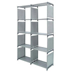 Elegant 8-Grid Storage Rack Organizer