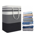 Hivvago 2-Pack Large Waterproof Laundry Baskets with Handles