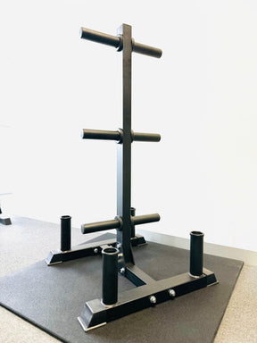 CURVE FITNESS Heavy-Duty Weight Storage Rack