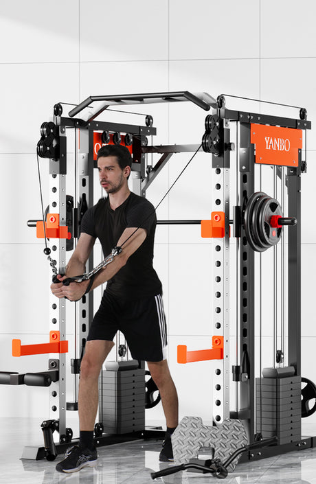 SmartFit M1 Max 140kg Multi-Functional Smith Machine Elevate your home gym experience.