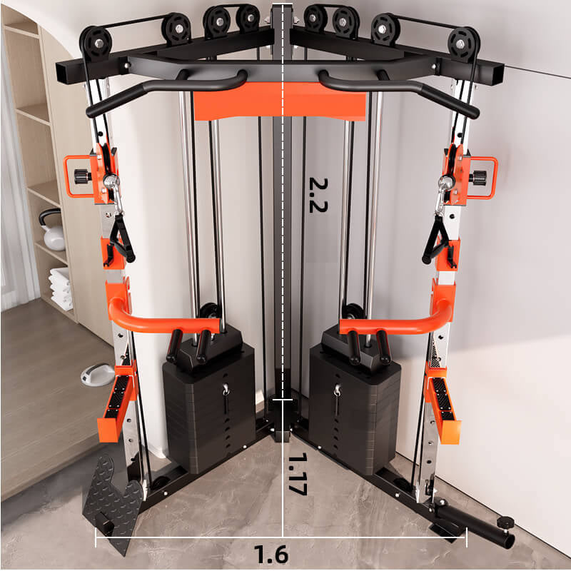 SmithFit C1 Max Multi-Functional Cable Station  

Meta Description: All-in-one home gym solution.