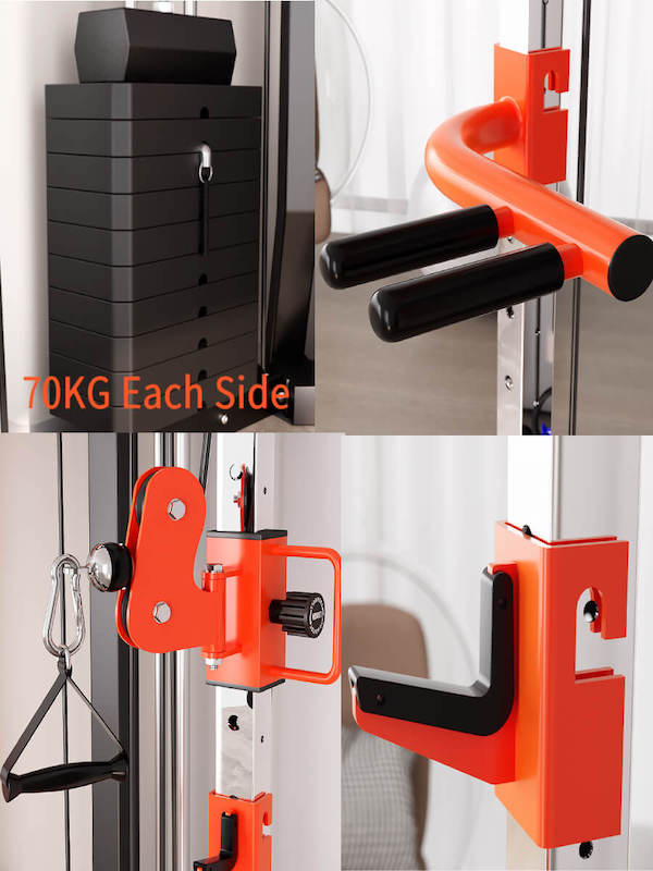 SmithFit C1 Max Multi-Functional Cable Station  

Meta Description: All-in-one home gym solution.