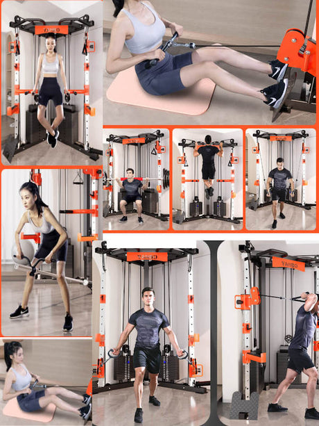 SmithFit C1 Max Multi-Functional Cable Station Meta Description: All-in-one home gym solution.