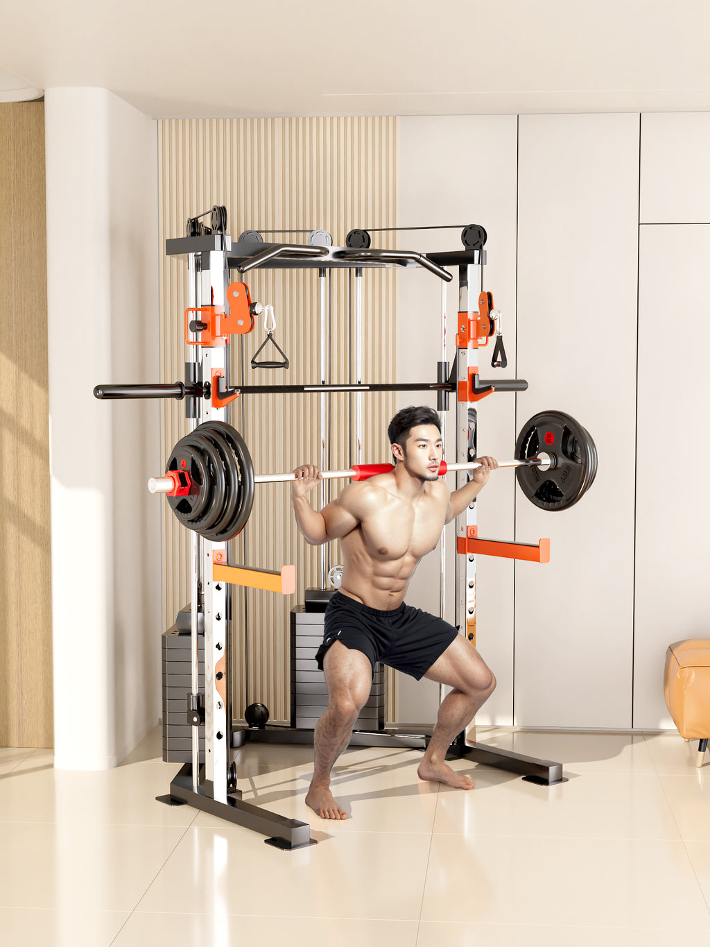 SmartFit C3 Max Multi-Functional Trainer Machine  

Ultimate home gym solution for all exercises.