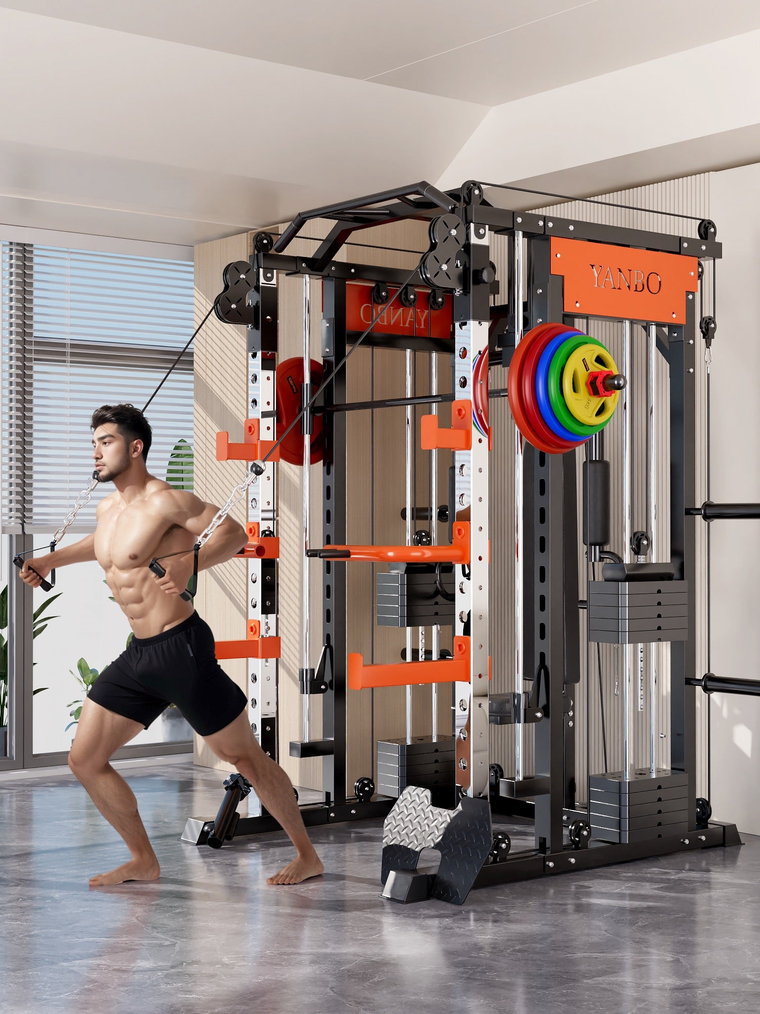 SmartFit M1 Ultra Multi-Functional Training Smith Machine