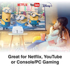 Laser 220 Series Bluetooth Projector with Screen