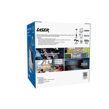 Retro Laser Smart Gaming Projector 50 Games