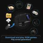 Retro Gaming Projector with 80 Games