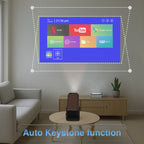 Retro Gaming Projector with 80 Games