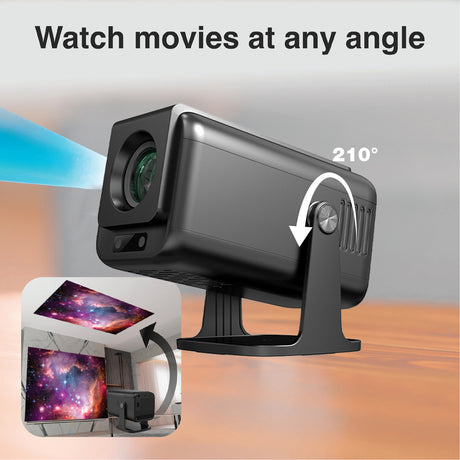 1080P Multi-Angle LED Projector with Android 13