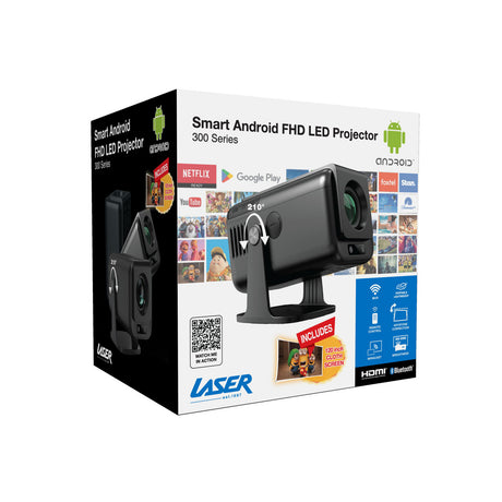 1080P Multi-Angle LED Projector with Android 13